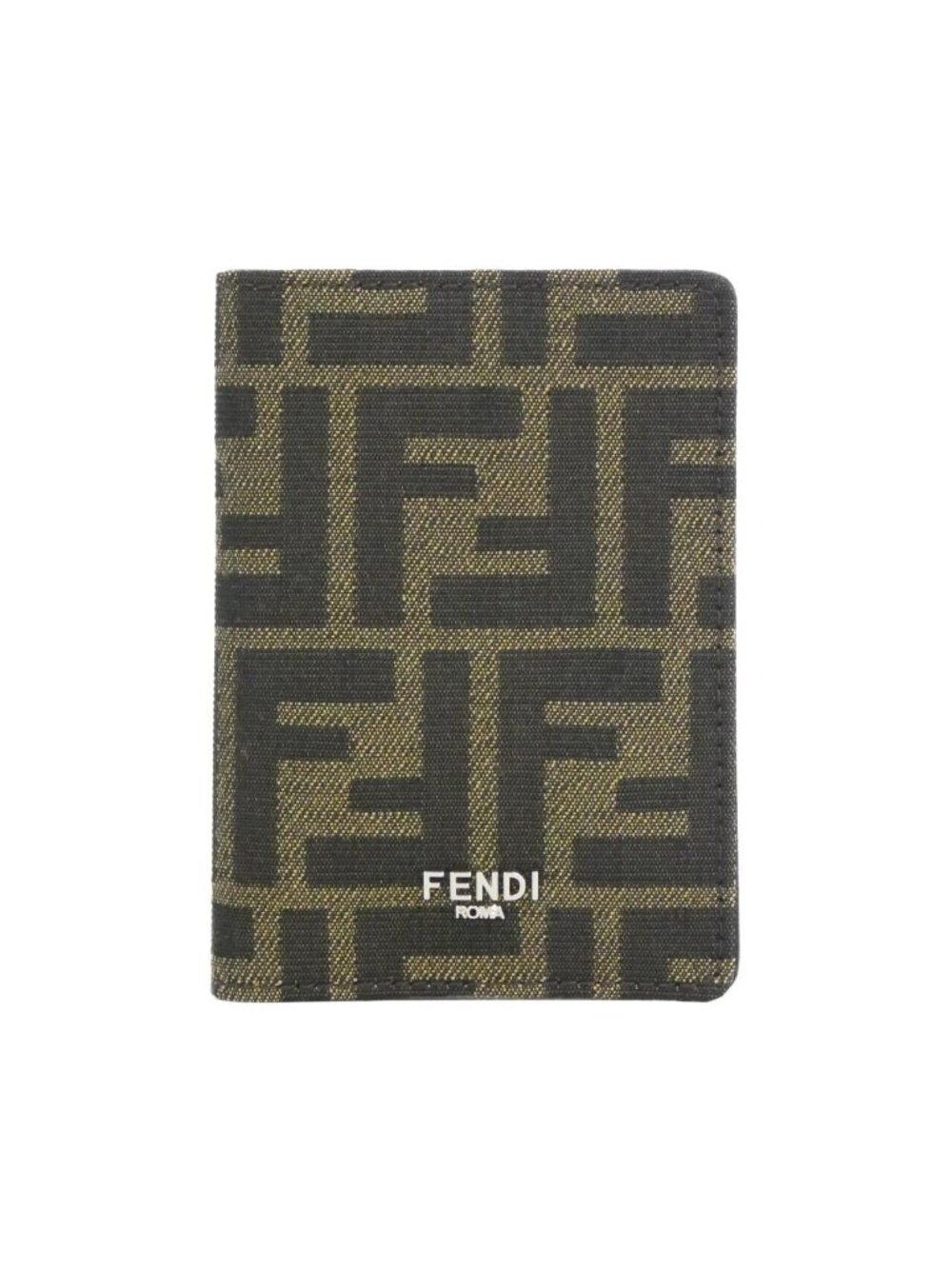 Fendi Card Case Holders Brown